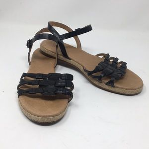 UGG Sandals Black Size 9